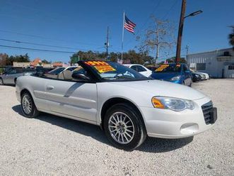 2006 chrysler sebring touring - low miles, clean carfax, cold a/c