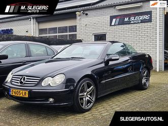 mercedes-benz clk-klasse cabrio - 200 k. avantgarde*nette auto