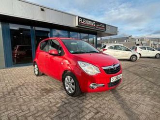 opel agila 1.0 12v 2008 rood — opel — marktplaats