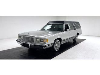 1989 mercury grand marquis gs eagle coach hearse