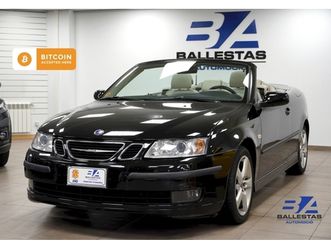 saab 9-3 cabrio vector 2.0 175 cv a ordino