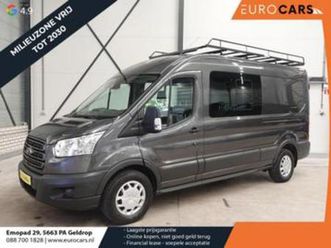 ford transit 130pk l3h2 dubbele cabine 6-zits airco cruise c — bestelauto's — marktplaats