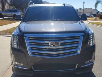 2018 cadillac escalade esv luxury sport