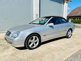 mercedes-benz clk cabriolet,top zustand, frisch ab mfk!