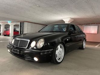 mercedes benz e50 amg w210 pre-merger