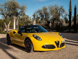 alfa romeo 4c spider 1750 tbi 240 ch tct standard edition