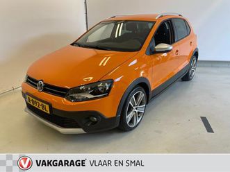 volkswagen polo - 1.2 tsi cross -highline-5 deurs-standkachel-stoelverwarming-airco-5 deurs