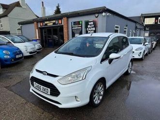ford b-max 1.0t ecoboost titanium mpv 5dr petrol manual euro 5 (start/stop) (120 ps)