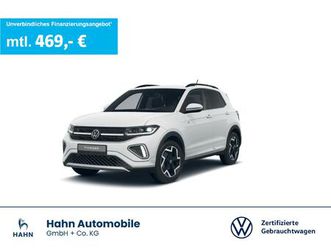 t-cross 1.5 tsi dsg r-line ahk matrix navi sitzh