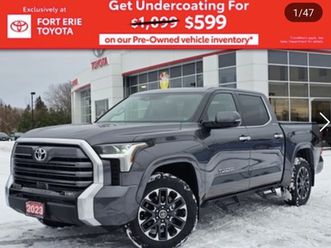 toyota tundra limited crewmax 4wd