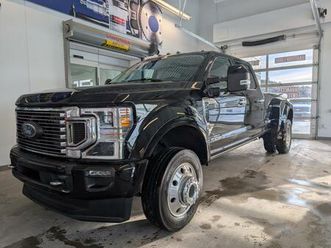 ford super duty f-450 drw 2021 limited cabine 6 places 4rm caisse de 8 pi