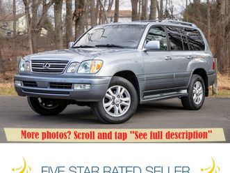 2005 lexus lx 470 149k mi dealer serviced 3rd row navi 70+ pix we ship!
