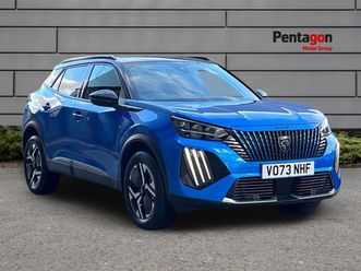 used peugeot 2008 suv 2023 1.2 puretech gt suv 5dr petrol eat euro 6 (s/s) (130 ps)