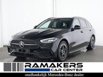 ② mercedes-benz c-klasse 300 e t amg line night 360°cam memor — mercedes-benz — 2ememain