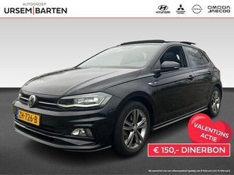 volkswagen polo - 1.0 tsi highline | schuif/kantel dak | r-line |