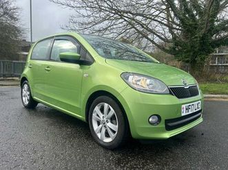 2017 skoda citigo 1.0 mpi 75 greentech se l 5dr hatchback petrol manual