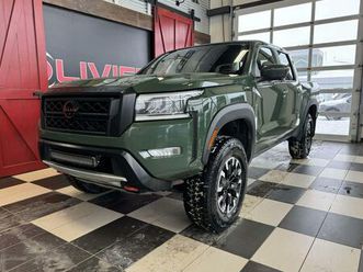 nissan frontier 2022 pro-4x cabine double caisse standard 4x4 gps d