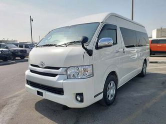 toyota hiace (ramadan offer) toyota hiace commuter van rhd 2016 model 3.0 l diesel automatic(pm29828)