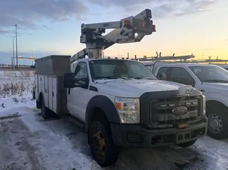 2016 ford f550 bucket truck