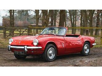 1970 triumph spitfire mk3 1300 vente aux enchères