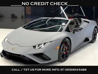 ____ 2020 lamborghini huracan evo spyder**two tone red/black interior*