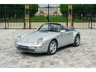 993 carrera 4 cabriolet *3.8l x51, exclu