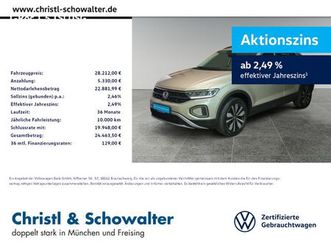 volkswagen t-roc 1.5 tsi dsg move led navi klima