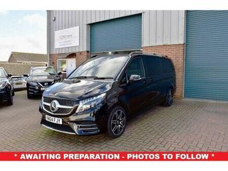 mercedes-benz v-class 2.0 v300d (237) amg line auto (8 seats) xlwb diesel mpv euro 6 sliding doors