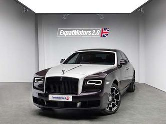 rolls-royce ghost black badge 6.6l