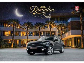 infiniti qx70 qx70 luxury | 1,273 p.m | 0% downpayment | full infiniti service history!