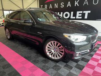 bmw serie 5 gran turismo f07 lci 530d xdrive 258 ch luxury avec entretien bmw + affichage tête haute + toit ouvrant + attelage