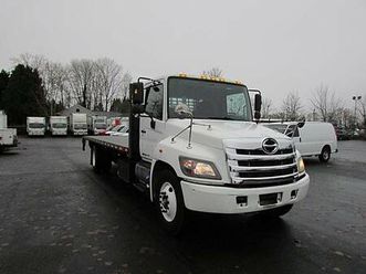 2018 hino 338 flatbed 26ft flat bed