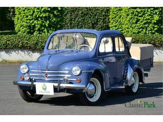 renault 4 - 4 4cv découvrable & remorque monoroue erde
