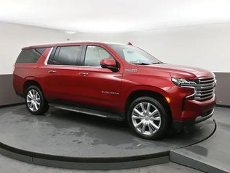 2021 chevrolet suburban high country leather seats, heated and v