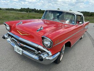 1957 chevrolet bel air convertible for sale