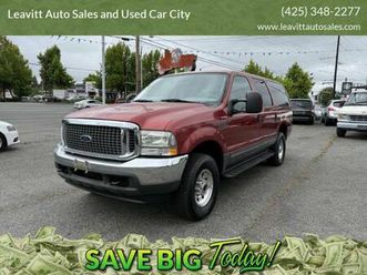 2004 ford excursion 4x4 4wd xlt 4dr suv suv