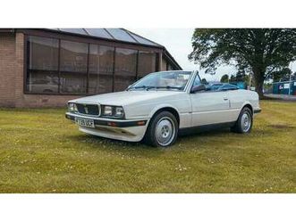 1989 maserati biturbo spyder a vendre