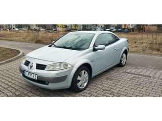 renault megane cabrio karman 1.6 16v 113 km 2004 r. bytom • olx.pl
