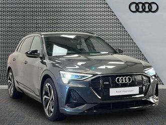 audi e-tron black edition 55 quattro