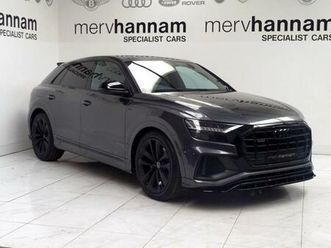 audi q8 3.0 tfsi v6 55 black edition tiptronic quattro euro 6 (start/stop) 5dr petrol automatic