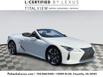 certified 2023 lexus lc 500 base