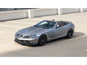2009 mercedes-benz slr mclaren roadster 722 s