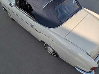 oldtimer mercedes-benz 220 se ponton cabriolet -top-zustand