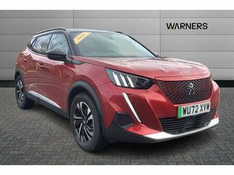 e-2008 50kwh gt auto 5dr (7kw charger)