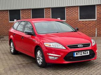 2012 ford mondeo 1.6 tdci eco zetec 5dr [start stop] estate diesel manual
