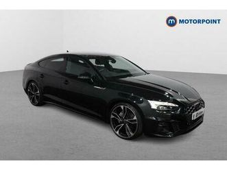 2022 audi a5 40 tfsi 204 black edition 5dr s tronic hatchback petrol automatic