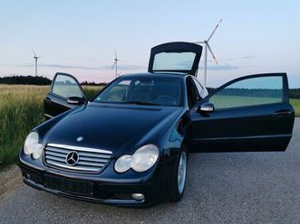 mercedes-benz wenig km kein rost! cl 180 kompressor sportcoupé