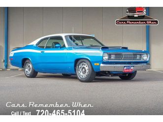 1972 plymouth duster car