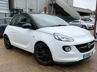 2018 vauxhall adam 1.2i energised 3dr hatchback petrol manual