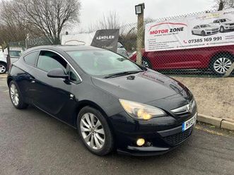 2013 vauxhall astra gtc 1.7 cdti 16v ecoflex sri 3dr [114 g/km] [ss] hatchback diesel manual